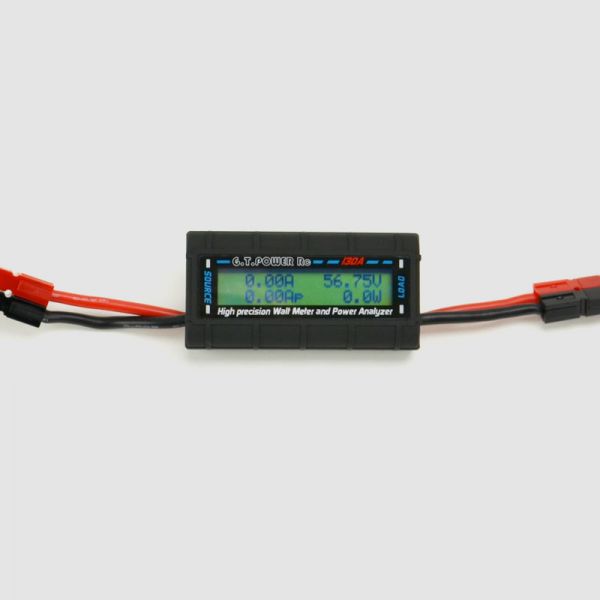 Powermeter display with Anderson® PowerPole®connectors