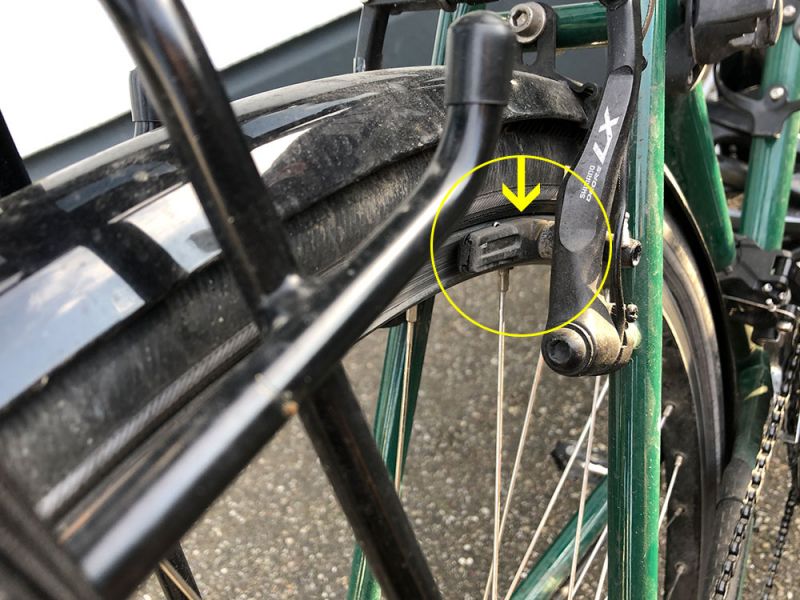 Bremsentyp Fahrradkomponenten erkennen Fahrrad