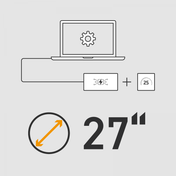 Controller/display configureren voor 27,5&quot; wielmaat