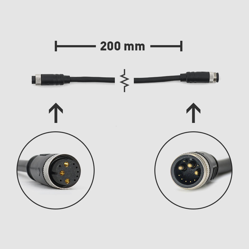 Verlängerungskabel 10-Pin HIGO (m) & (w), Kabel und Adapter, Stecker und  Verkabelung, Shop